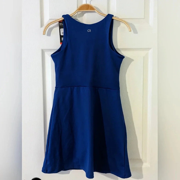 Gap Fit Ladies Active Tank Dress Size X-Small Blue Tennis Pickleball Gym NEW - Picture 5 of 11